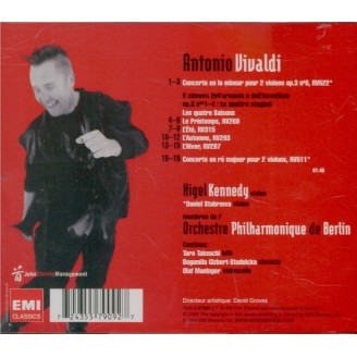 VIVALDI - Kennedy - Concerto pour deux violons, cordes et b.c. en ré maj